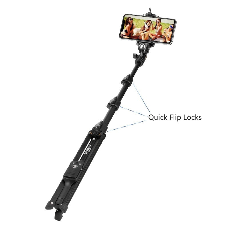 YUNTENG 1388 Aluminum Tripod Selfie Stick with Phone Holder Remote Control YUNTENG 1388 Aluminum Tripod Selfie Stick with Phone Holder Remote Control